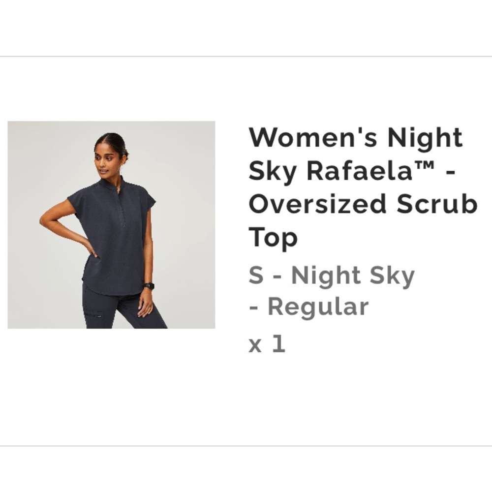 Figs - Women's Rafaela - Oversized Scrub Top